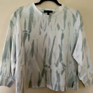 ❗️SOLD❗️Banana Republic Cropped Tie Dye Sweatshirt